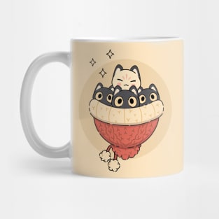 Cute Winter Kittens | Red Mug